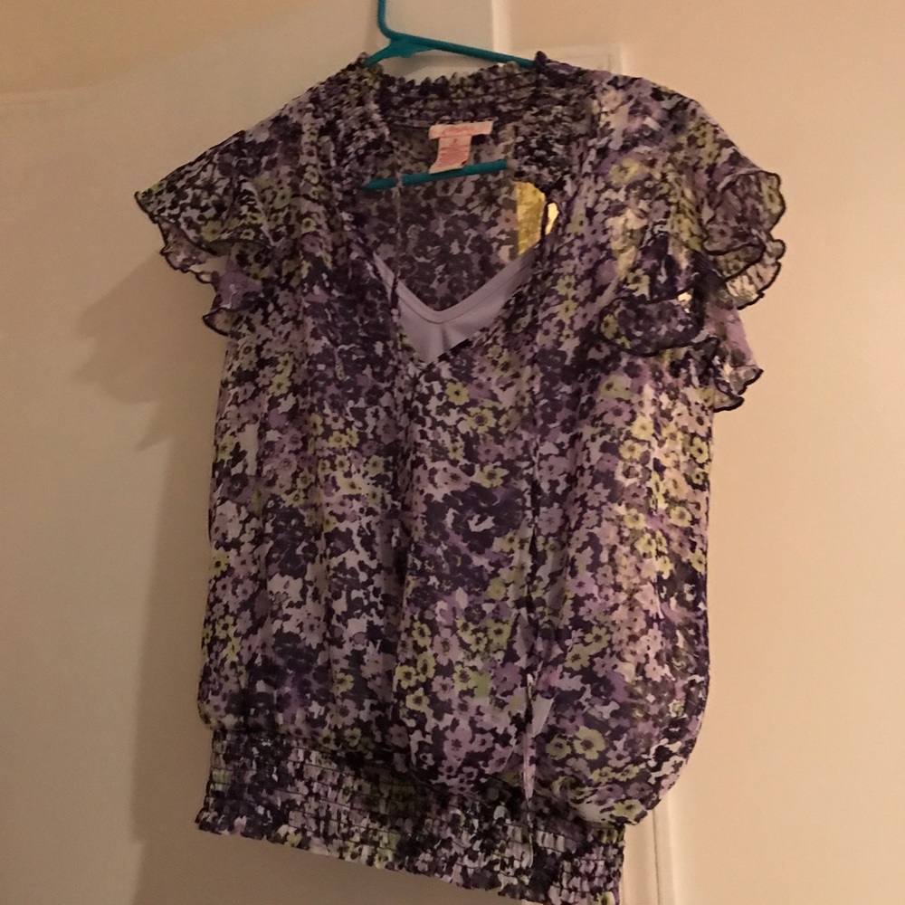 Candies Floral Blouse